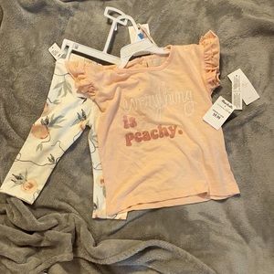 Brand new with tags peach set!